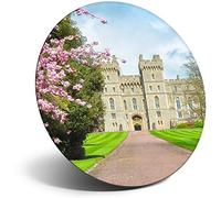Destination Vinyl ltd Magnet for Refrigerator, Fridge - Historic Windsor Castle England for Office, Cabinet and Whiteboard, Magnetic Stickers, 16118