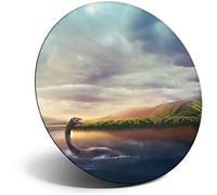 Destination Vinyl ltd Magnet for Refrigerator, Fridge - Loch Ness Monster Scotland for Office, Cabinet and Whiteboard, Magnetic Stickers, 21799
