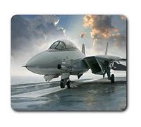 Destination Vinyl ltd Military Fighter Plane Aircraft Mouse Mat Pad Computer PC Laptop Gaming Office Home Desk Accessory Gadget 14188