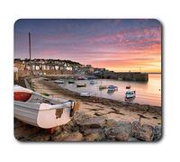 Destination Vinyl Ltd Mousehole Penzance Cornwall UK Mouse Mat Pad Computer PC Laptop Gaming Office Home Desk Accessory Gadget 21918