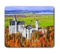 Destination Vinyl Ltd Neuschwanstein Castle Germany Travel Mouse Mat Pad Computer PC Laptop Gaming Office Home Desk Accessory Gadget 8932