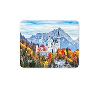 Destination Vinyl Ltd Neuschwanstein castle Mouse Mat Pad - Germany German Travel Gift Computer #8854