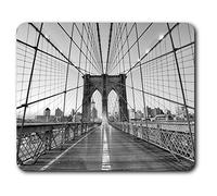Destination Vinyl Ltd New York Brooklyn Bridge USA Mouse Mat Pad Computer PC Laptop Gaming Office Home Desk Accessory Gadget #42634