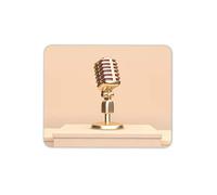 Destination Vinyl Ltd Radio City Mic Microphone Mouse Mat Pad - Broadcasting Computer #16319