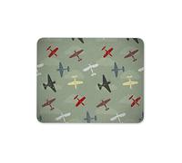 Destination Vinyl Ltd Rustic Retro Planes Mouse Mat Pad - RAF Air Force Plane Sky Computer #13027