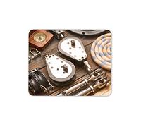 Destination Vinyl Ltd Sailing Rigging Nautical Rope Mouse Mat Pad - Yachting Dad Uncle Fun #16133