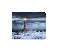 Destination Vinyl Ltd Stormy Lighthouse Mouse Mat Pad - Sea Ocean Storm Sailor Computer #12312