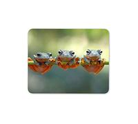 Destination Vinyl Ltd Tree Frogs Mouse Mat Pad - Tropical Jungle Rain Forest Fun Computer #15888