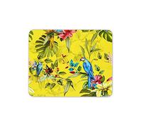 Destination Vinyl Ltd Tropical Birds Mouse Mat Pad - Parrot Flowers Jungle Computer #15793