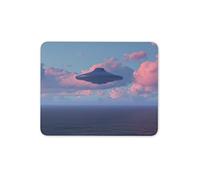 Destination Vinyl Ltd UFO Spacecraft Mouse Mat Pad Aliens Space NASA Computer PC #8129