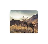 Destination Vinyl Ltd Wild Stag Mouse Mat Pad - Deer Mountains Scottish Highlands Computer #15823