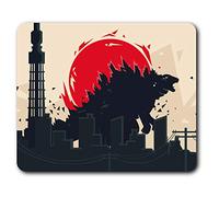 Destination Vinyl Ltd zilla Dinosaur Lizard Mouse Mat Pad Computer PC Laptop Gaming Office Home Desk Accessory Gadget 3311