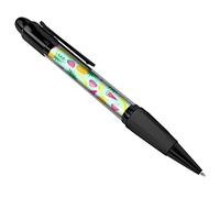 Destination Vinyl Pens Tropical Fruit Black Ballpoint Pen Pineapple Banana Watermelon #14402