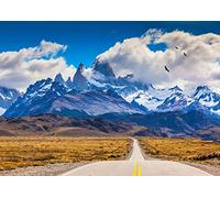 Destination Vinyl Posters A4| Mount Fitz Roy Poster Size A4 Travel Mountain Nature Poster #12617