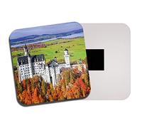 DestinationVinyl 1 x Neuschwanstein Castle Germany Fridge Magnet - German Bavaria Travel #8932