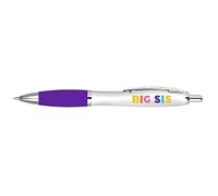 DestinationVinyl 1 x Purple Big Sis Pen - Sister Colourful Birthday Christmas #UV00032