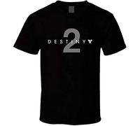 Destiny 2 Mens T-Shirt Unisex Graphic Black Tee Shirt XXL