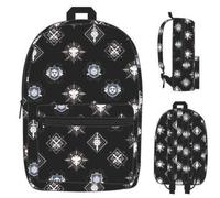 Destiny 2 Symbols Allover Print Backpack Bioworld Merchandising