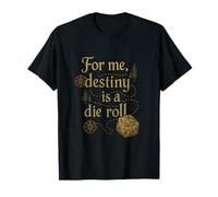 Destiny Is A Die Roll D20 Map Tabletop RPG novelty T-Shirt