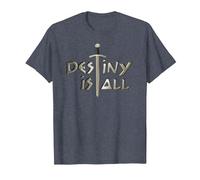 Destiny is All T-Shirt, Men, Heather Blue, 3X-Large