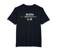 Destiny is All T-Shirt, Men's Big and Tall, Black, 4X Tall