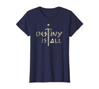 Destiny is All T-Shirt, Women, Navy Blue, Medium