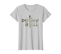 Destiny is All T-Shirt, Women, Silver Grey, Small