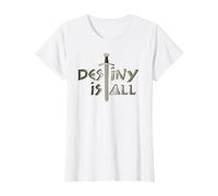 Destiny is All T-Shirt, Women, White, XX-Large