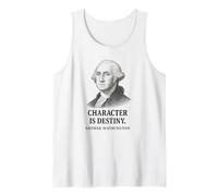 Destiny Starts with Character George Washington Tank Top