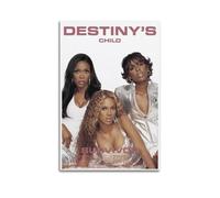 Destiny's Child Print Album Cover Signed Limited Poster,Music Cover Posters,Pop Hip Hop Rap Singer Star Music Poster Aesthetic Canvas Wall Art for Girl And Boy Teens Dorm Decor 12x18inch(30x45cm) Unfr