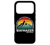 Destressed Way Maker Miracle Worker Light in the Darkness Case for iPhone 17 Pro