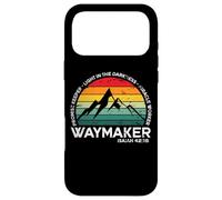 Destressed Way Maker Miracle Worker Light in the Darkness Case for iPhone 17 Pro Max