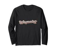 Destressed Waymaker Miracle Worker Light in The Darkness Tee Long Sleeve T-Shirt