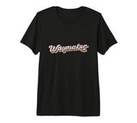 Destressed Waymaker Miracle Worker Light in The Darkness Tee Premium T-Shirt