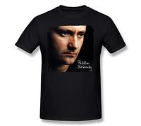 Destroy Moment Men's Phil Collins But Seriously Poster T-Shirts Black