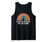 Destroy The Patriarchy Not The Planet Feminist Earth Day Tank Top