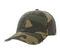 Destroyed Visor Camo Strapback Cap