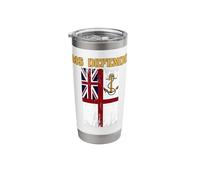 Destroyer HMS Defender D36 Warship Veterans Day Father's Day Stainless Steel Insulated Tumbler