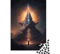 Destroyer Of Galaxies Puzzles for Adults,500 Piece Jigsaw Puzzles for Adults, Wooden Puzzle Fun Decompressing Game 500pcs (52x38cm)