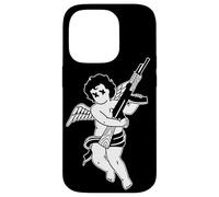 Destroying Angel Avenging Blackwork Minimal Case for iPhone 14 Pro