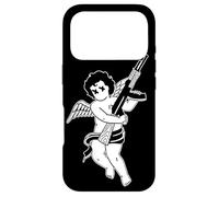 Destroying Angel Avenging Blackwork Minimal Case for iPhone 17 Pro