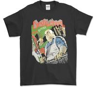 Destruction Mad Butcher Trash Metal T-Shirt Black Top Printed Mens Tee