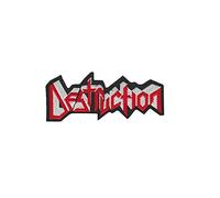 Destruction Thrash Metal Bands Patch Badge Embroidered Iron on Applique Souvenir Accessory