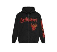 Destruction - Under Attack - Zipper - black - L - 80% Cotton, 20% Polyester L