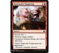 Destructive Tampering | Mystery Booster
