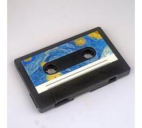 Desuerte 16GB Tape-Shaped USB Flash Drive - Starry Night Design - Vintage Novelty Memory Stick -Retro Gift for Music Lovers