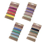 Desuibao 16 Colors 80 Yard Hemp Cord for Jewelry Making 1 mm, Waxed Hemp String Twine for Crafts, Wax Flax String Cord, Macrame Polyester Thread Cord for Bracelet Making Beading, B