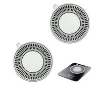 Desuibao 2 Pack Induction Cooktop Protector, Silicone Fiberglass Induction Cooktop Mat, Non Slip Induction Stove Top Protector Protective Cover Pad for Countertop Cooktop Cookware (8.7 Inch/22 cm)