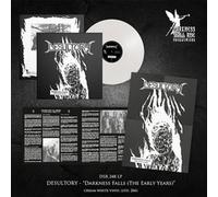DESULTORY - DARKNESS FALLS THE EARLY YEARS CREAM WHITE VINYL - Vin - N600z