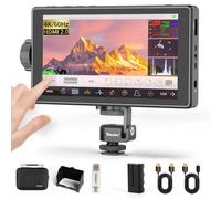 Desview A5 Camera Field Monitor 5.5 inch, Touchscreen 4K HDMI High Brightness DSLR Camera Monitor with Sunshade Hood, 1920X1080 FHD Waveform 3D LUT Video Peaking Focus Assist